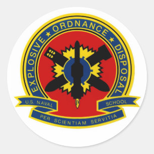 EOD School Classic Round Sticker