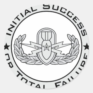 EOD Senior ISoTF Classic Round Sticker