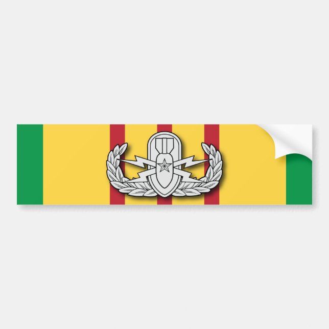 EOD Senior Vietnam Bumper Sticker (Front)