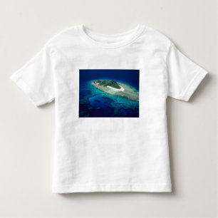 Eori Island, Mamanuca Islands, Fiji - aerial Toddler T-Shirt
