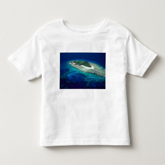 Eori Island, Mamanuca Islands, Fiji - aerial Toddler T-Shirt (Front)