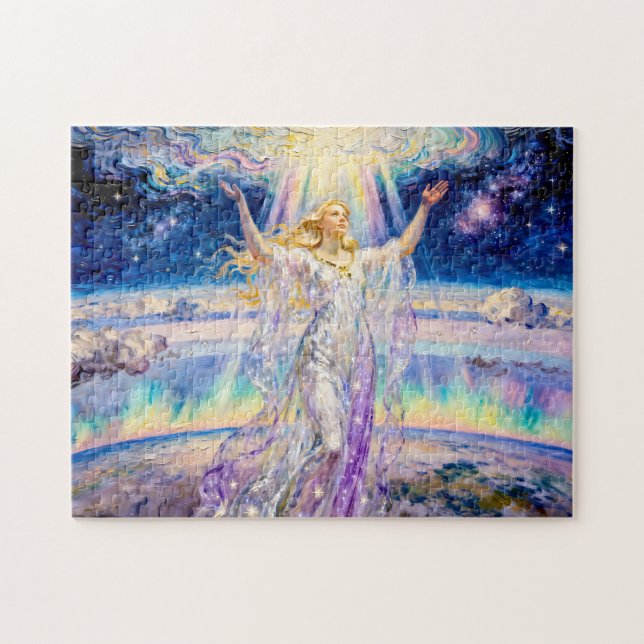 Eos Goddess of the Dawn and Heavenly Light from Gr Jigsaw Puzzle (Horizontal)