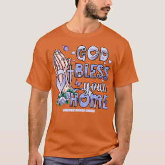 Eosinophilic Disorders Awareness god bless faith h T-Shirt