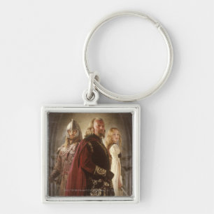 Eowyn and Theoden Key Ring