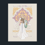 Éowyn "I Am No Man" Battle-Ready Graphic Postcard<br><div class="desc">Celebrate courage and destiny in Middle-Earth™ with this stunning Lord of the Rings™–inspired design honoring Éowyn™. Illustrated in an elegant, flowing art style, she stands poised with sword and shield in hand, her windswept gown and golden hair capturing both strength and grace. Ornamental Elven-inspired detailing frames the composition, while the...</div>