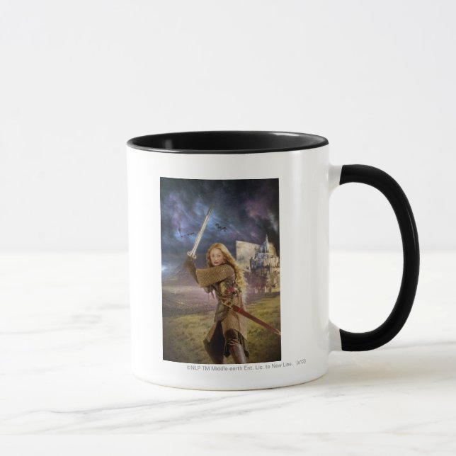 Eowyn Raises Sword Mug (Right)