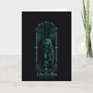 Éowyn Vs SAURON™ "I Am No Man" Rohan Graphic Card