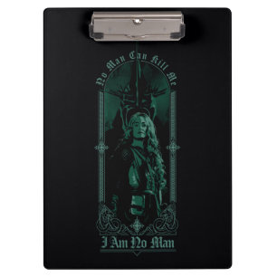 Éowyn Vs SAURON™ "I Am No Man" Rohan Graphic Clipboard