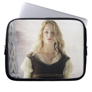 Eowyn with sword laptop sleeve