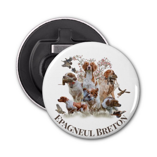 Epagneul Breton, Brittany Spaniel   Bottle Opener (Front)