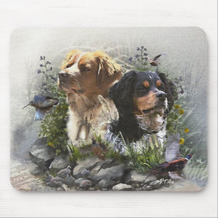 Epagneul Breton, Brittany Spaniel Mouse Pad
