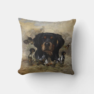 Epagneul Breton, Brittany Spaniel Throw Pillow