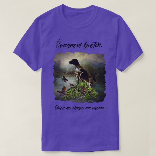 Epagneul Breton T-Shirt (Design Front)