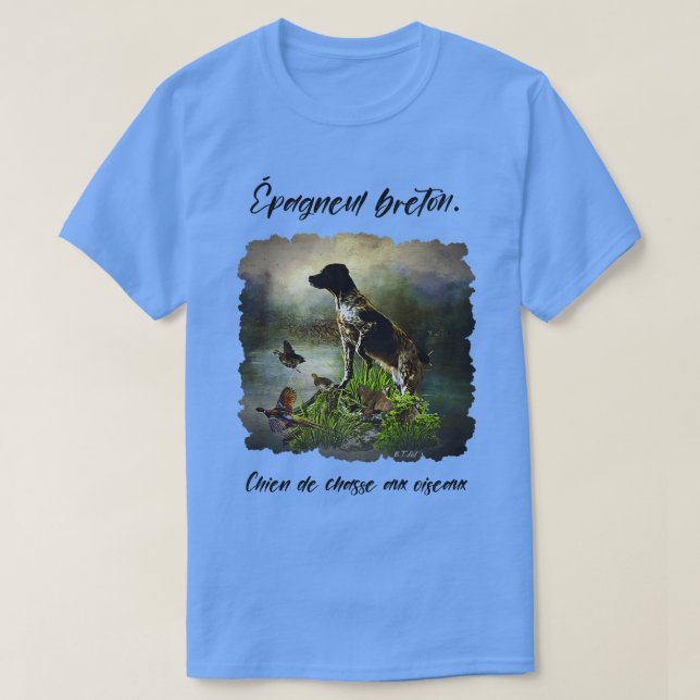 Epagneul Breton T-Shirt (Design Front)