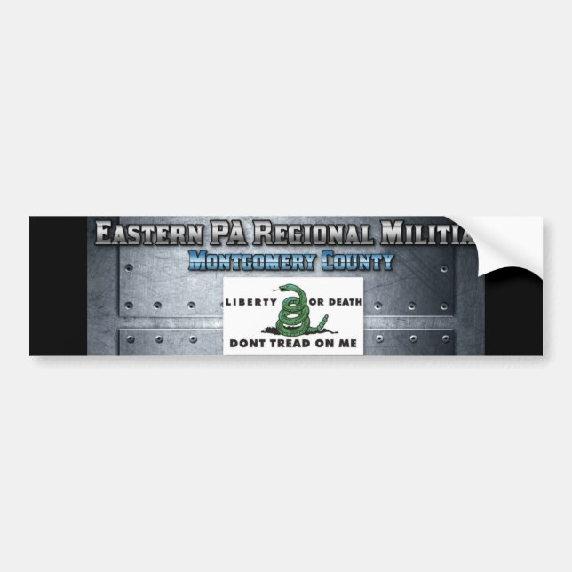 EPARM-Montco Bumper Sticker (Front)