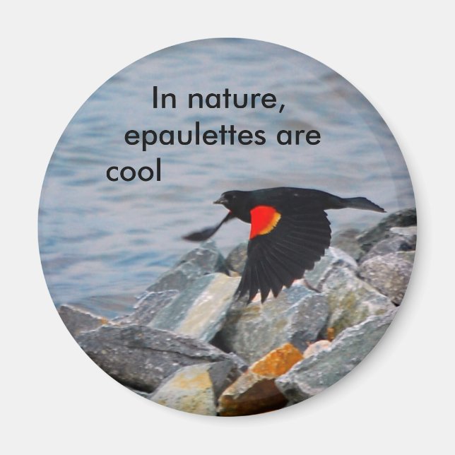 Epaulettes Are Cool - magnet (Front)