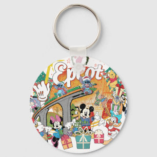 epcot christmas key ring