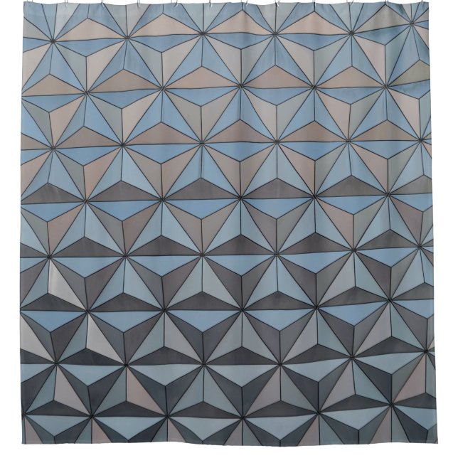 Epcot Shower Curtain (Front)