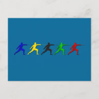 Epee Fencers Fencing Mens Athlete Womens Sports