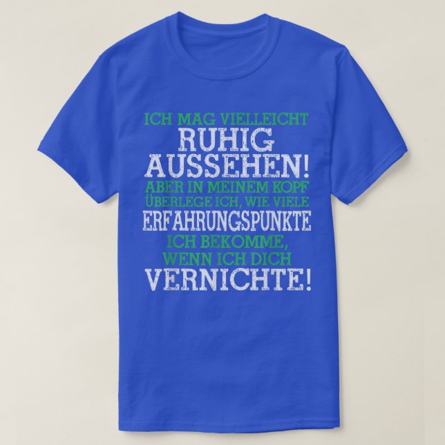 Eperience Points Video Games Funny Gaming Gift Gam T-Shirt (Design Front)