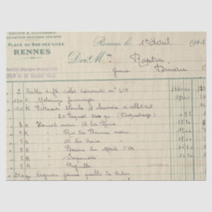 Ephemera Antique Paper Series Design 15