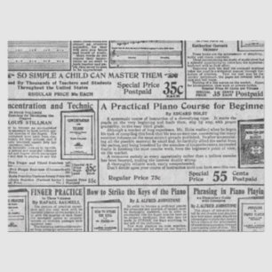 Ephemera Antique Paper Series Design 32