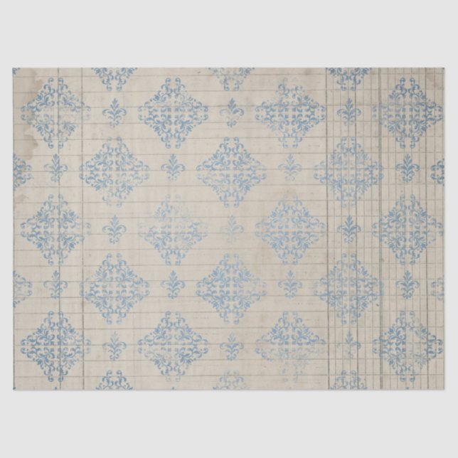 Ephemera Blue Paper Series Design 8 (Front)