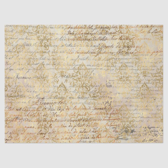 Ephemera Gold Paper Series Design 12 (Front)