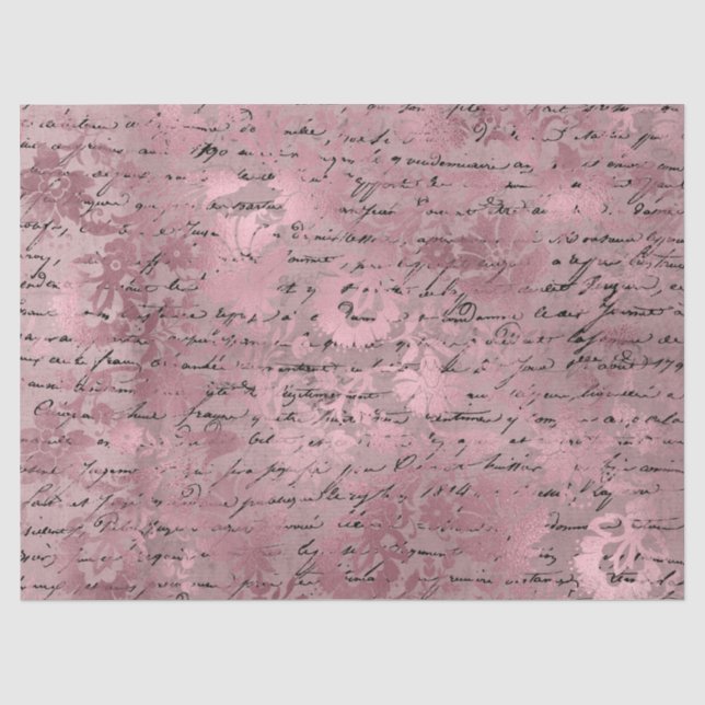 Ephemera Pink Paper Series Design 18 (Front)