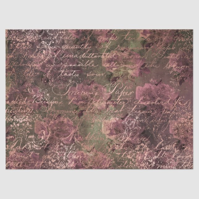 Ephemera Rose Gold Paper Series Design 3 (Front)