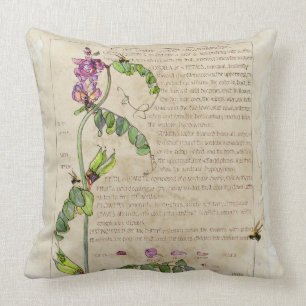 Ephemera Sweet Pea Cushion