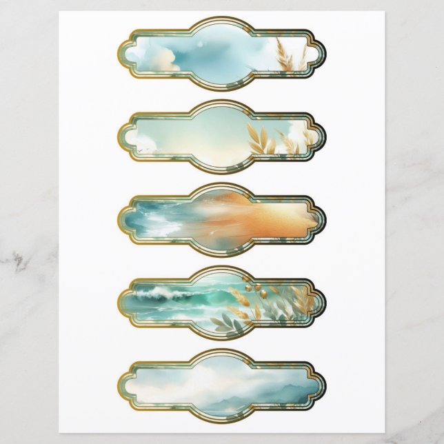 Ephemera Tags Decoupage Junk Journal Scrapbook  (Front)