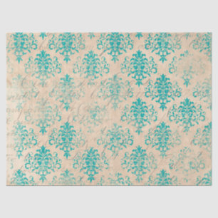 Ephemera Turquoise Paper Series Design 12