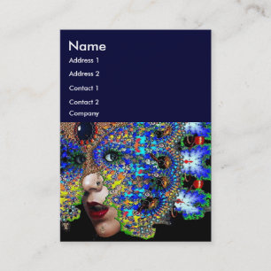 EPHEMERAL Beauty,Fashion,Cosmetics, Makeup Artist Business Card