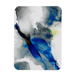Ephemeral - Blue & Grey Magnet