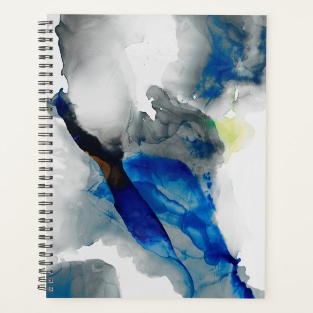Ephemeral - Blue & Grey Planner (Front)