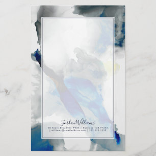 Ephemeral - Blue & Grey Stationery