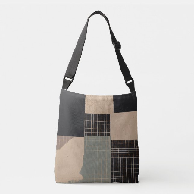 Ephemeral Expressions: The Fragments Printed Bag (Front)
