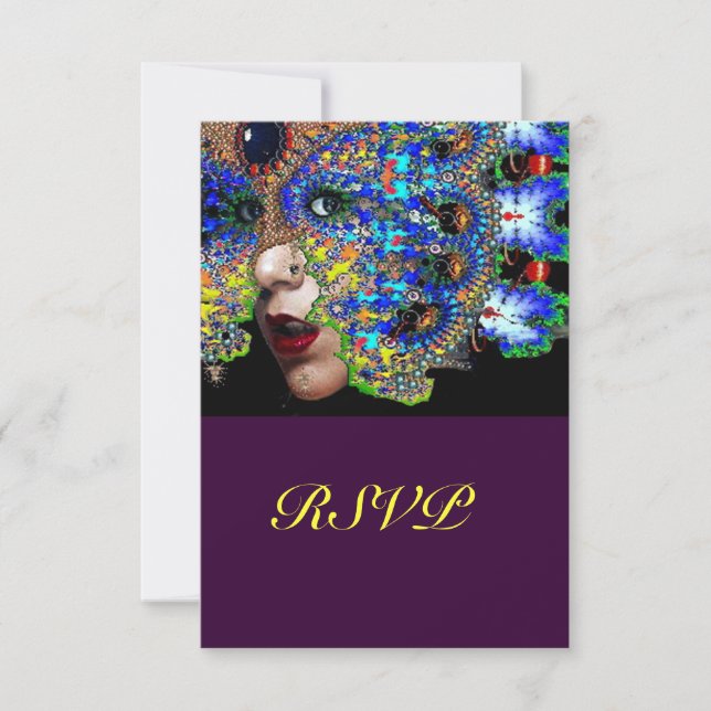 EPHEMERAL Mardi Gras  Masquerade Ball Rsvp (Front)