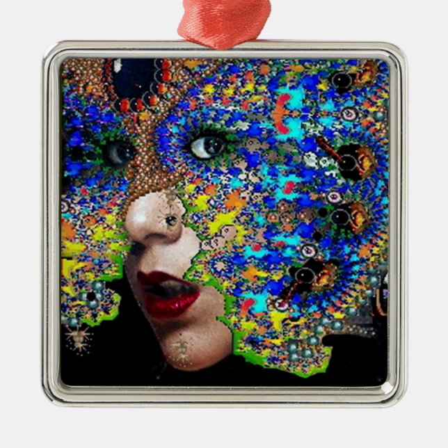 EPHEMERAL METAL TREE DECORATION (Front)