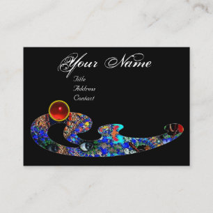 EPHEMERAL RUBY / Beauty ,Salon, Spa, Makeup Artist Business Card