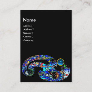 EPHEMERAL SAPPHIRE Beauty ,Salon,Spa,Makeup Artist Business Card