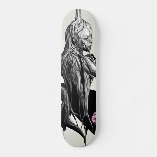 Ephemeros #03 skateboard deck (Front)