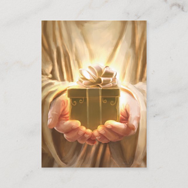 Ephesians 2:8-9 KJV Cards (Back)