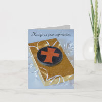 Ephesians 2:8-9 Saved thru faith Confirmation Card