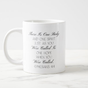 Ephesians 4:4 Hope Bible Verse Mug 