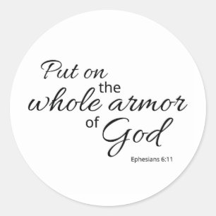 Ephesians 6:11 Sticker