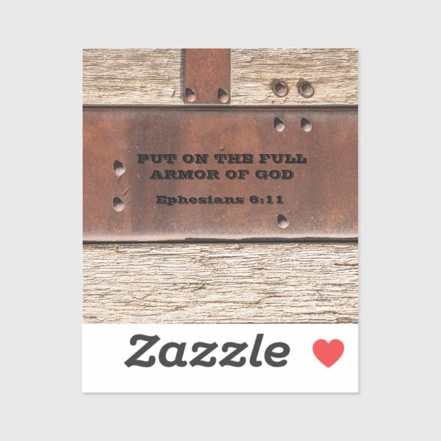 Ephesians Put on the full armour of God (Sheet)