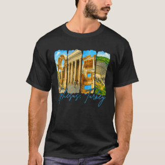 Ephesus Turkey Travelling Trip Brushstroke Meet Me T-Shirt
