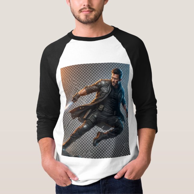 Epic Action Warrior T-Shirt (Front)